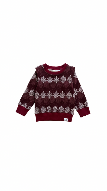 Sweater with ethnic symbols (74-98)